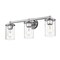 Z-Lite Thayer Vanity, 3-Light, 22.5 In.W x 5.75 In.L x 8.75 In.H, Chrome /Clear 742-3V-CH - alternate 2
